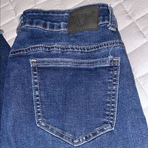 L&B dark denim flare jeans